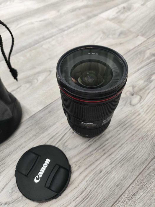 Обʼєктив Canon EF 16-35 F4 L IS ідеальний стан, як новий