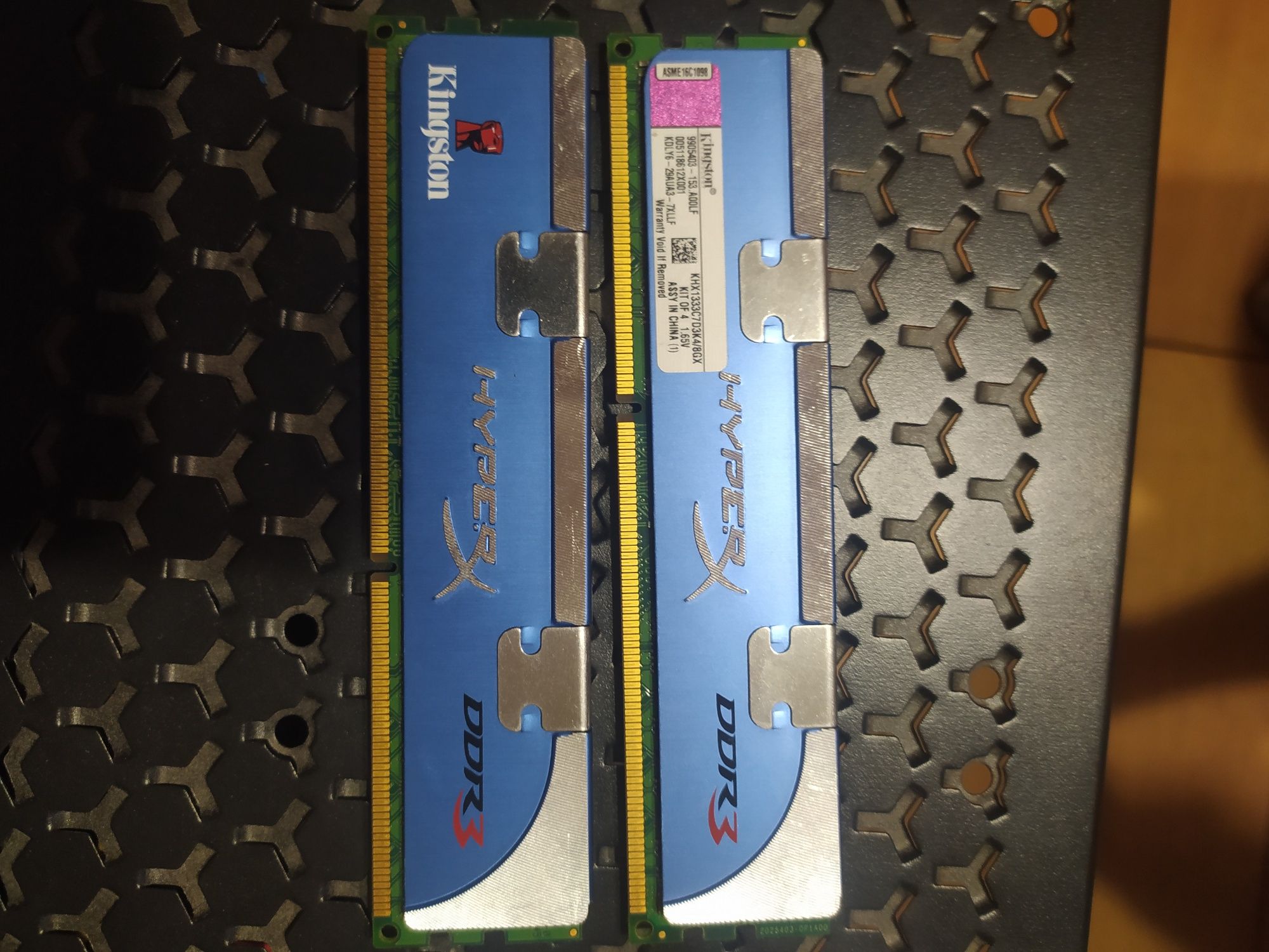 Оперативная память DDR3 4гб (2х2)