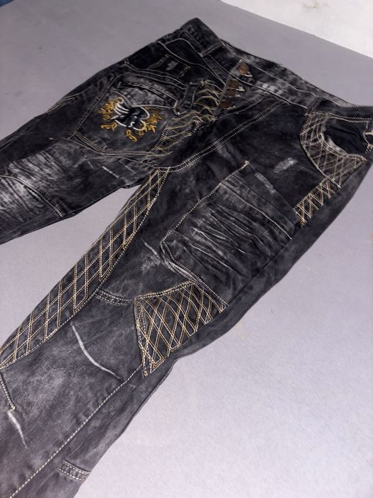Spodnie jeansowe barof denim opium vintage