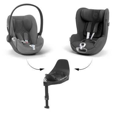 Автокрісло Cybex Cloud T i-Size/Cloud T i-Size Plus з базою Base T.