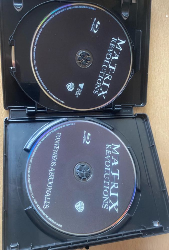 Matrix Revolutions.  4K + Bluray