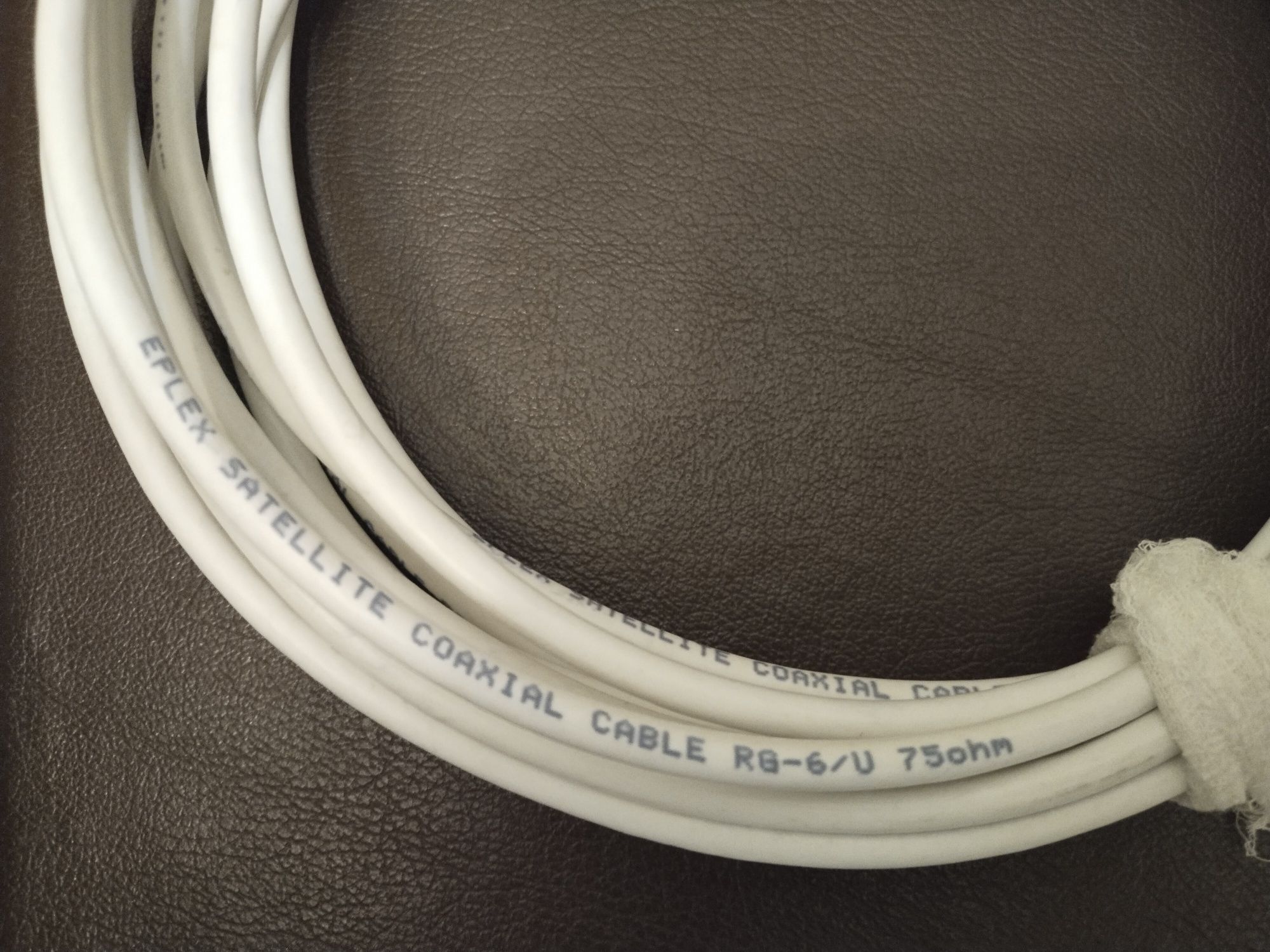 Кабель коаксильный Eplex satellite coaxial cable RG-6/U 75 ohm.