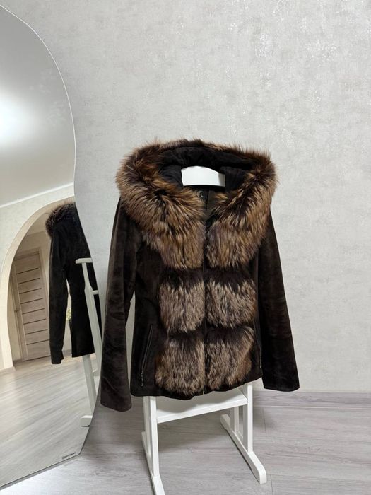 Шуба трансформер из песца