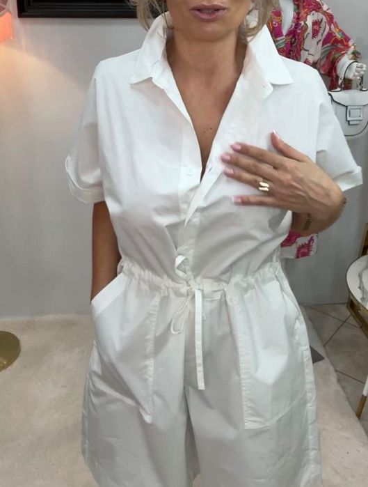 Kombinezon biały włoski