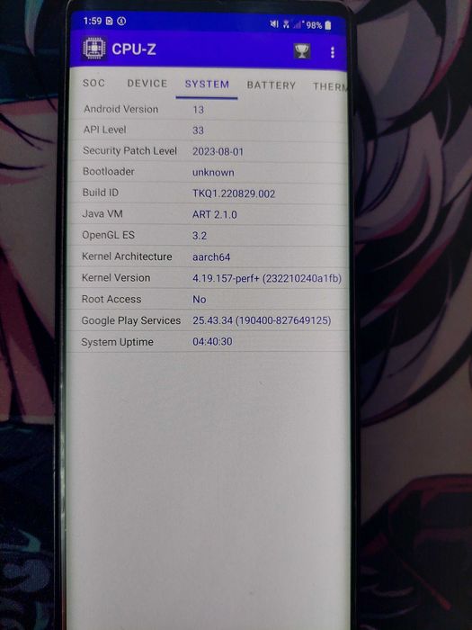 LG Wing 8 Ram 256 Rom