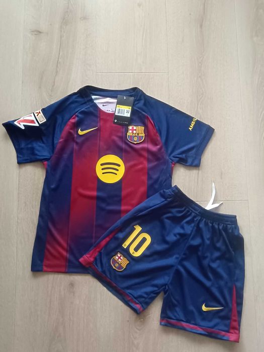 Strój piłkarski komplet Lamine Yamal FC Barcelona 134cm 140cm