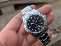 Zegarek San Martin GMT prawie jak Tudor Seiko NH34 szafir automat