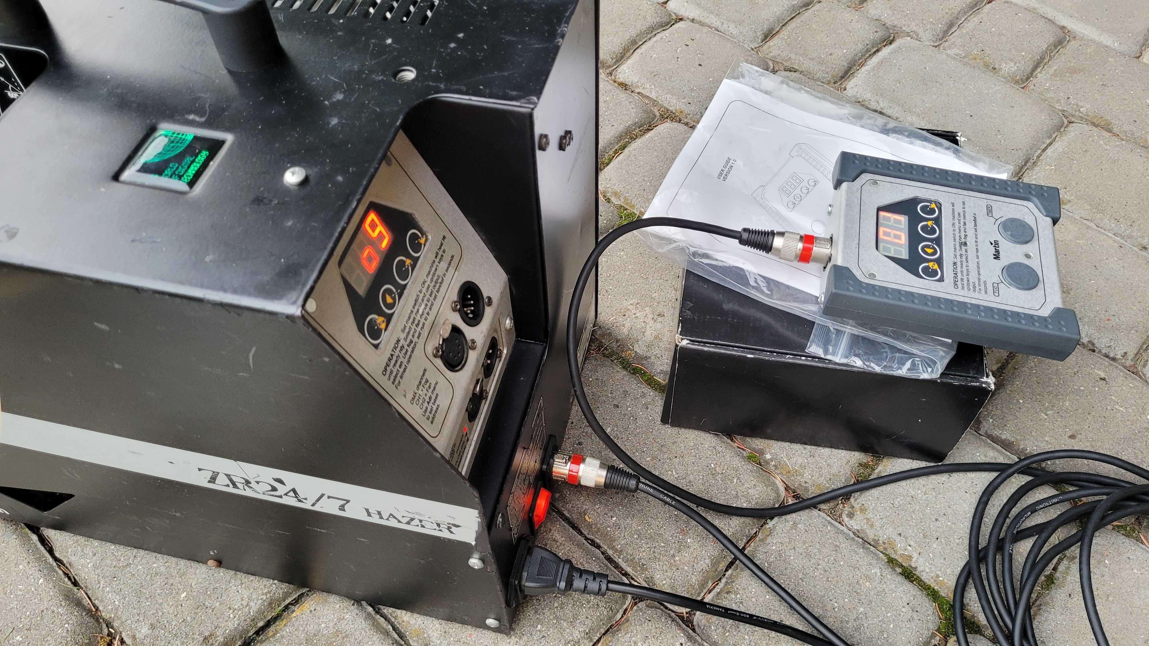 Hazer dymiarka Martin Jem ZR24/7 Hazer + JEM Digital Remote + Płyn