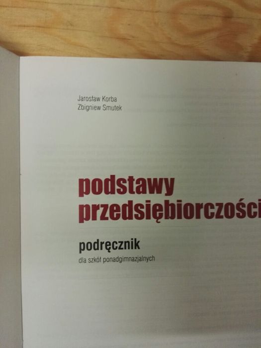 Podstawy przedsiębiorczości