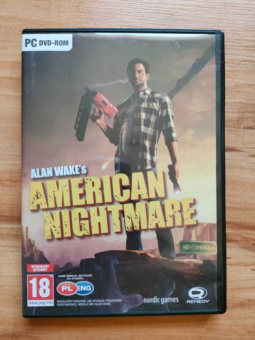 Alan Wake's American Nightmare PC PL Box Pudełko Premierowa