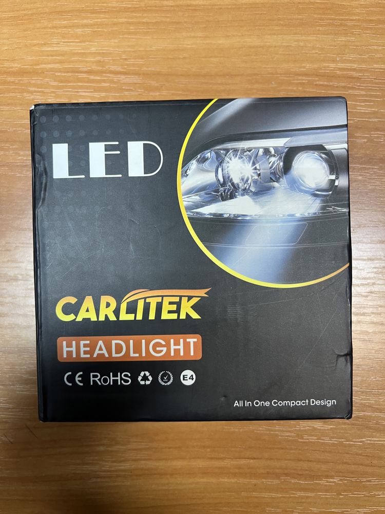 LED лампы H11 CARLITEK 8000K
