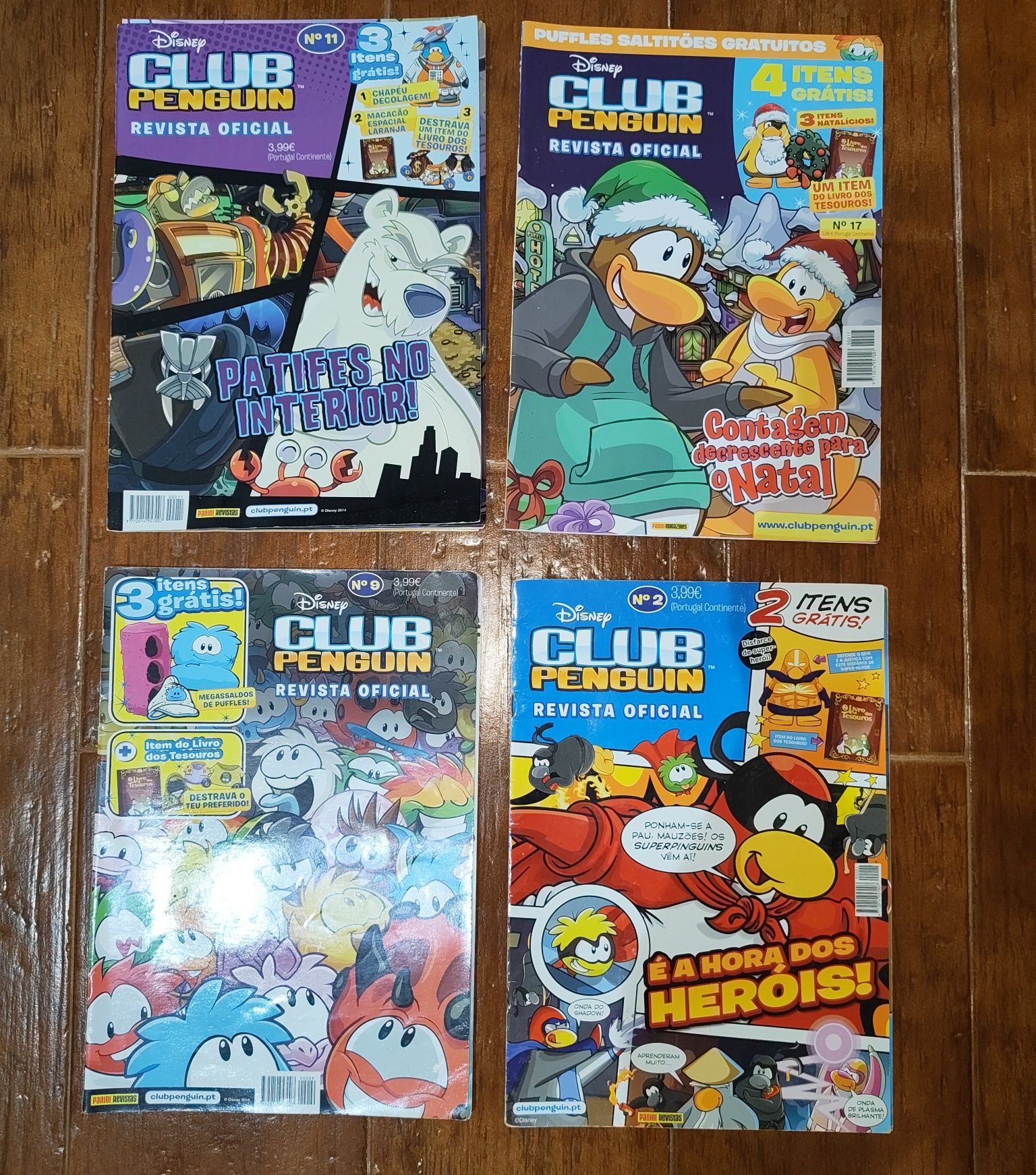 Revistas raras de Club Penguin