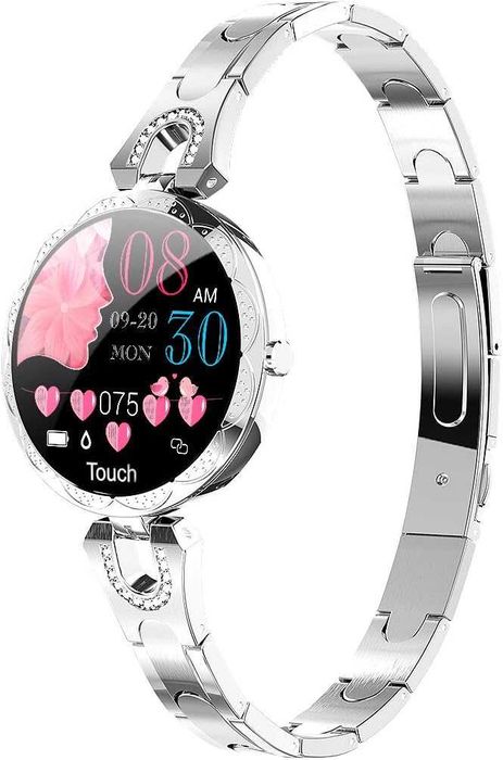LONGLU T67 Smartwatch zegarek dla kobiet złoty