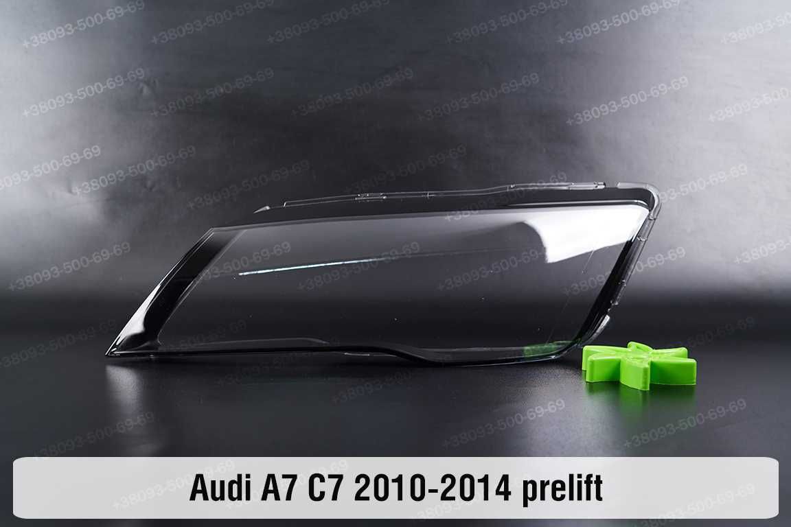 Скло Корпус вушка фар Audi A7 C7 C8 а7с7 с8 лед ксенон 2010-2023 А1 8х
