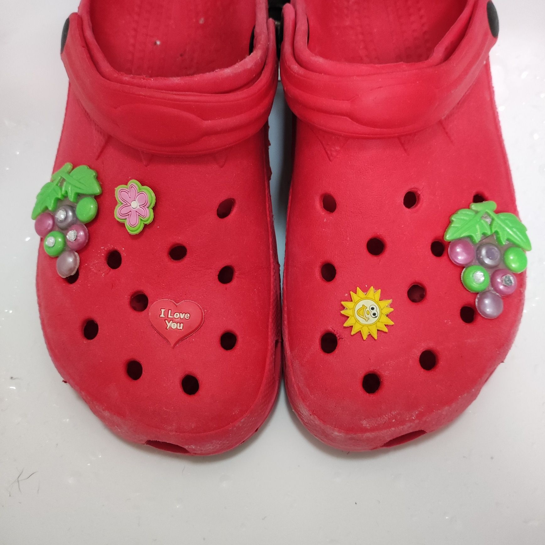 Conjunto de 5 peças para crocs