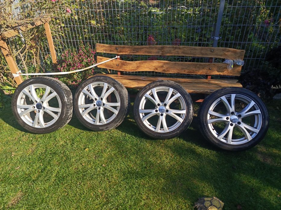 Felgi aluminiowe 17cali 5x112 ET 47 Skoda, volkswagen, seat, Audi