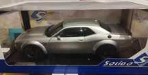 1:18 Solido Dodge Challanger SRT Hellcat Redeye Widebody 2023 Silver