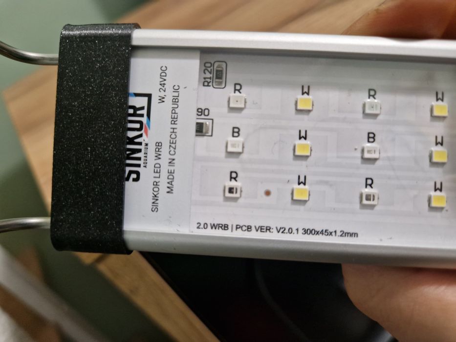 Lampa Sinkor LED II 30 cm WRB 10W WiFi + mocowania podwyższone