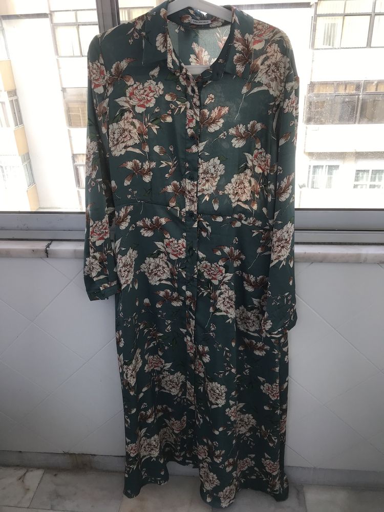 Vestido maxi floral