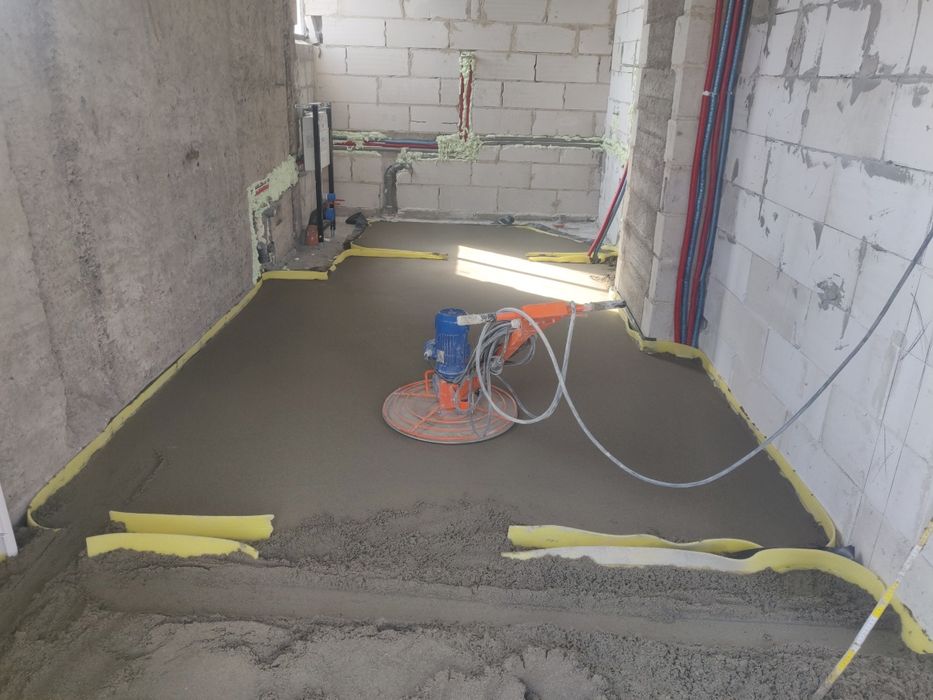 Posadzki mixokret, wylewki, Ścinawa, Krzelów, Iwno