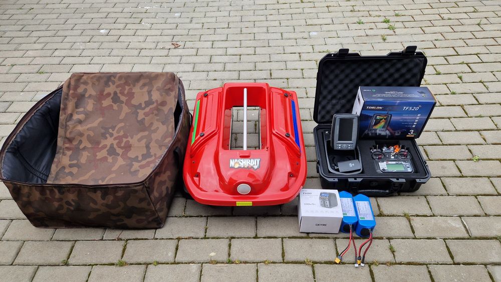 Łódka zanętowej tf520 i boat li-on, super stan