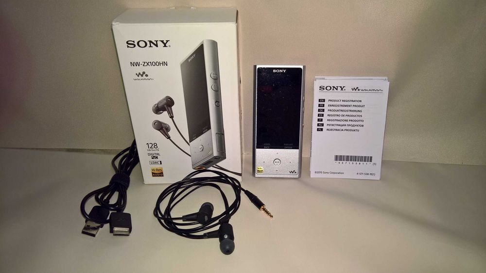 Sony Walkman | NW-ZX100HN | Odtwarzacz MP3 | 128GB | Stan Idealny