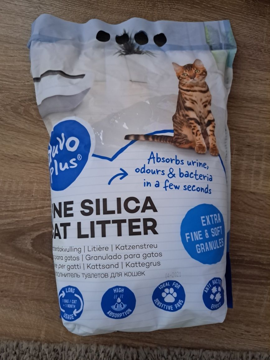 Duvo+ Areia Sílica Extra Fina Para Gato