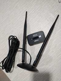 Router mobilny Huawei E5373 + antena ANTENA DUAL LTE 10dB CRC9 TS9 TS5