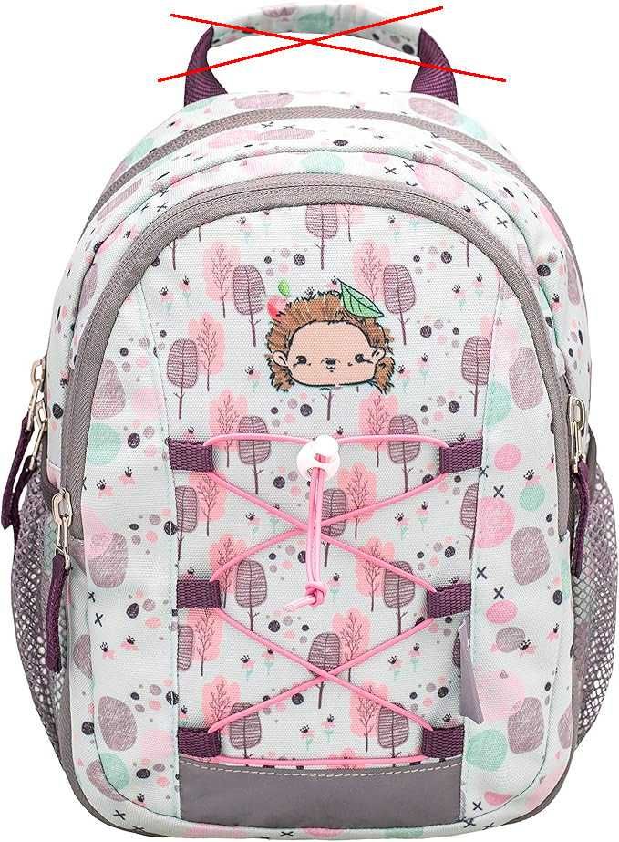 Dziewczęcy Plecak BELMIL Mini Kiddy Przedszkolny Turkusowy 1-3 Lata