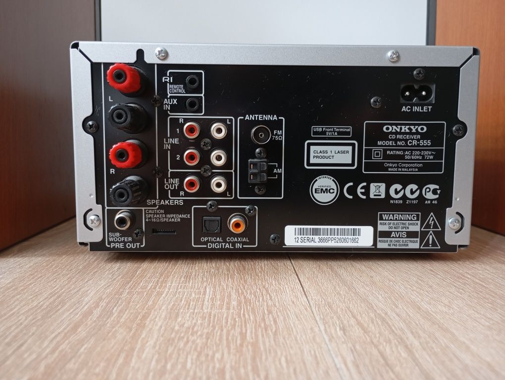 ONKYO CS-555 mini wieża multimedialny mini system Hi-Fi mała rewelacja