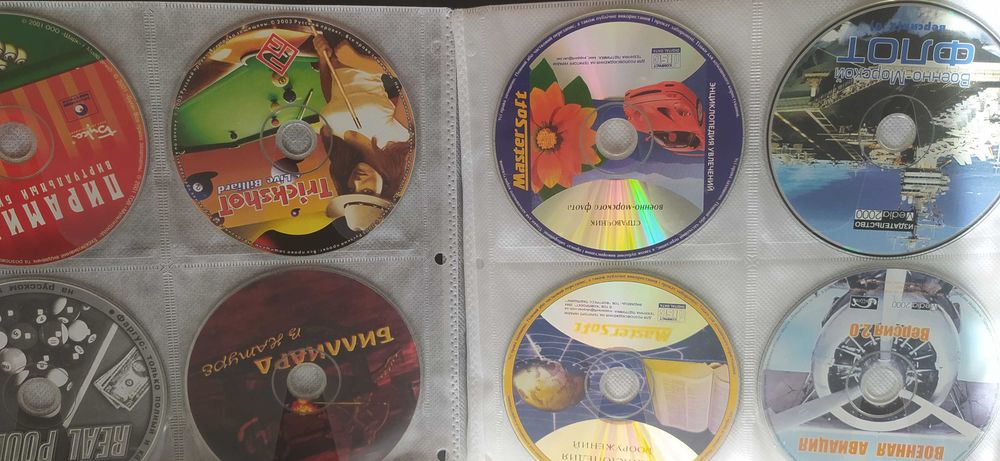 CD Holder 240pcs с играми для ПК