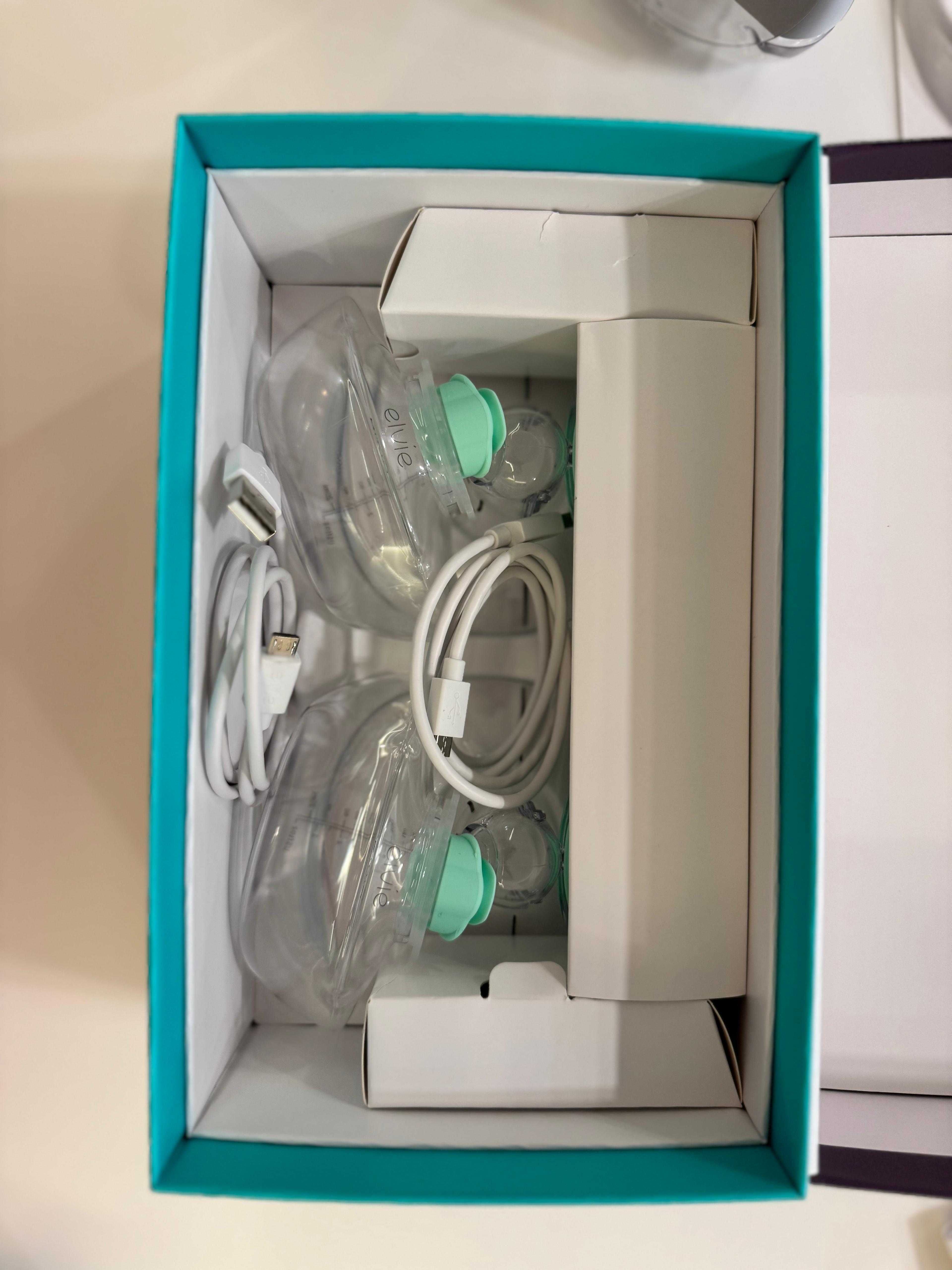 Elvie Pump Dupla – Extrator de Leite Elétrico | Como Novo + Fatura