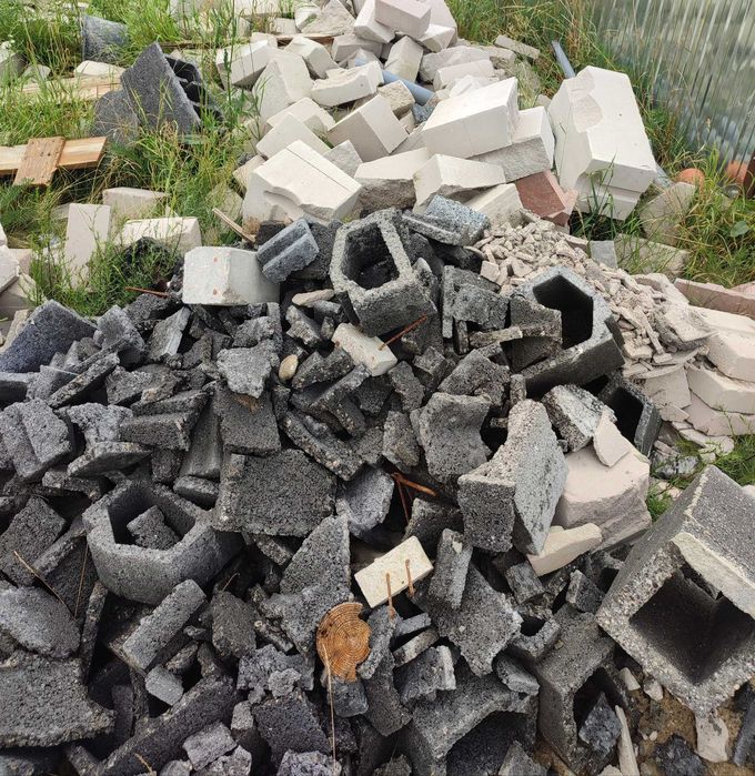 200 złotych dla osoby która weźmie gruz