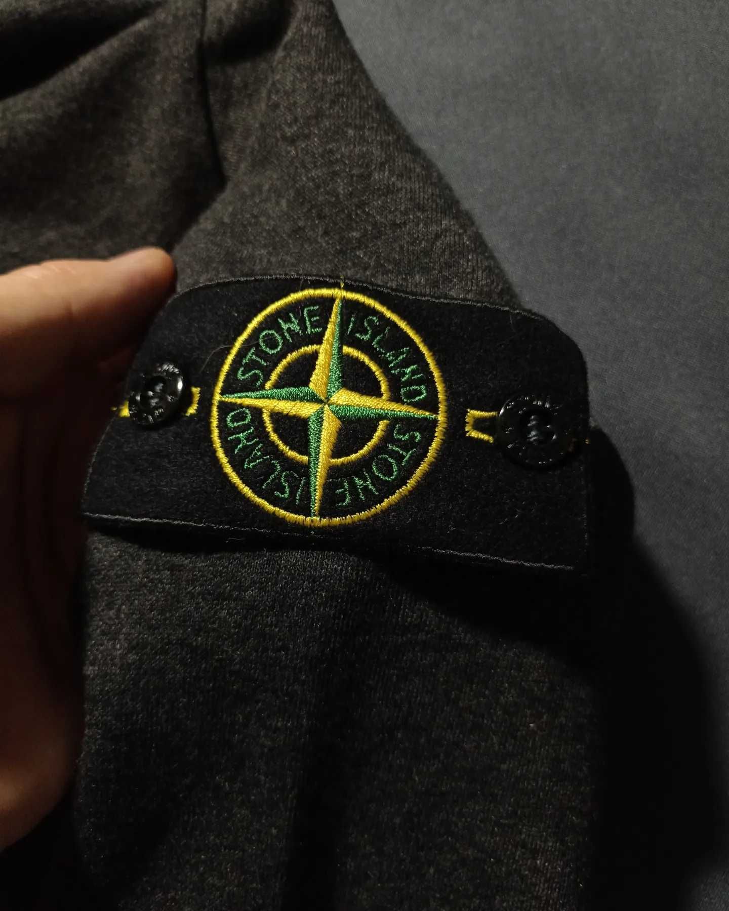 Junior STONE ISLAND model: Graphite