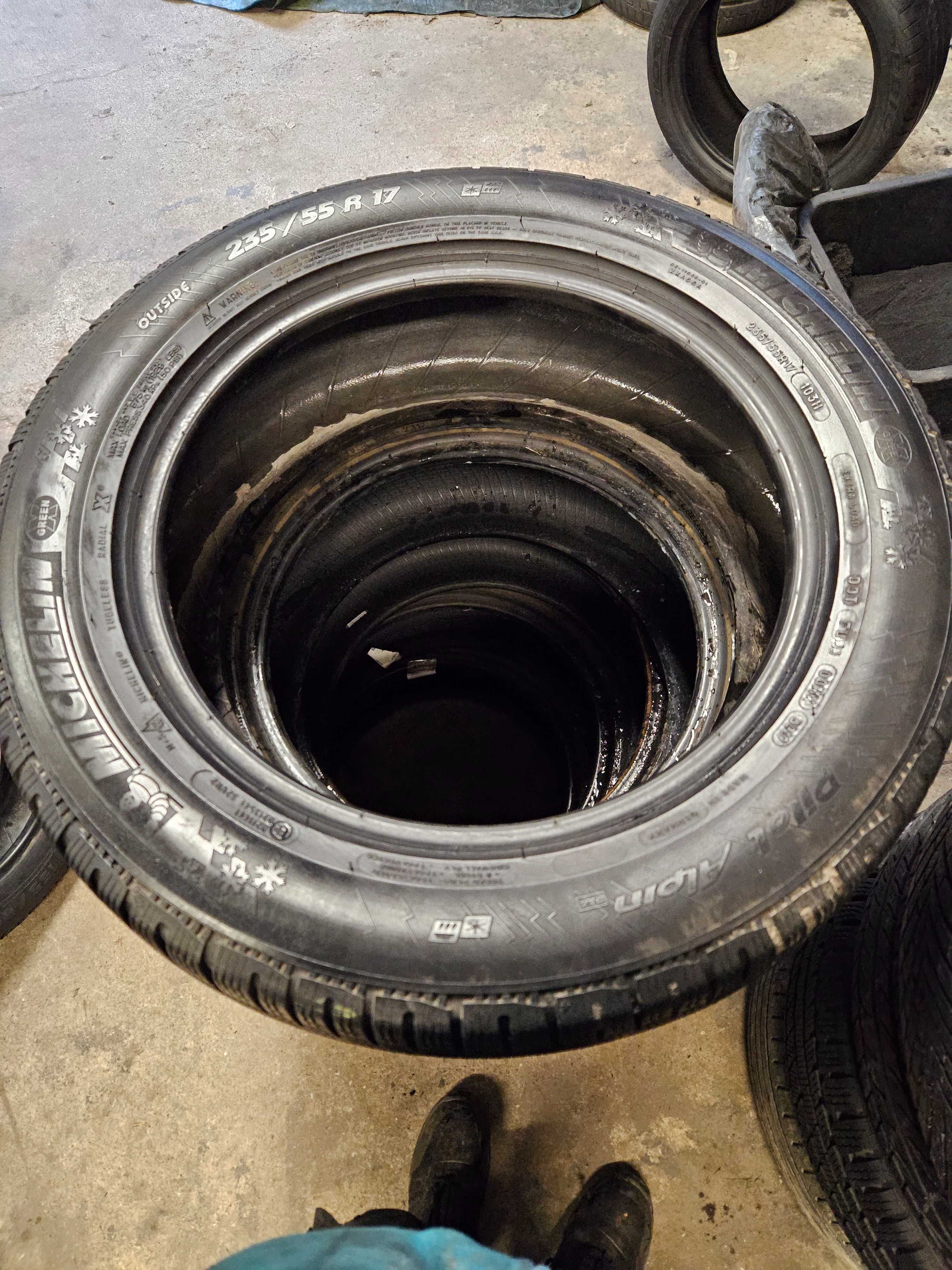 Michelin 235/55 r17 Pilot Alpin PA4 /// 5,25mm!!! wysyłka