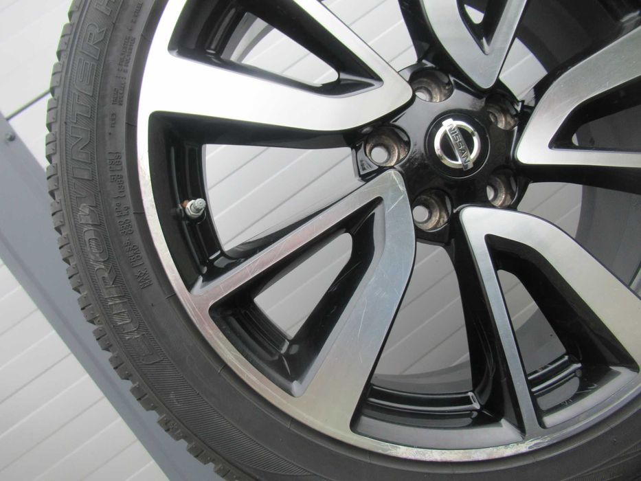 ALU+Opony zima R19 Nissan Qashqai,X-TRAIL Kadjar,CAPTUR 2,DUSTER 5936