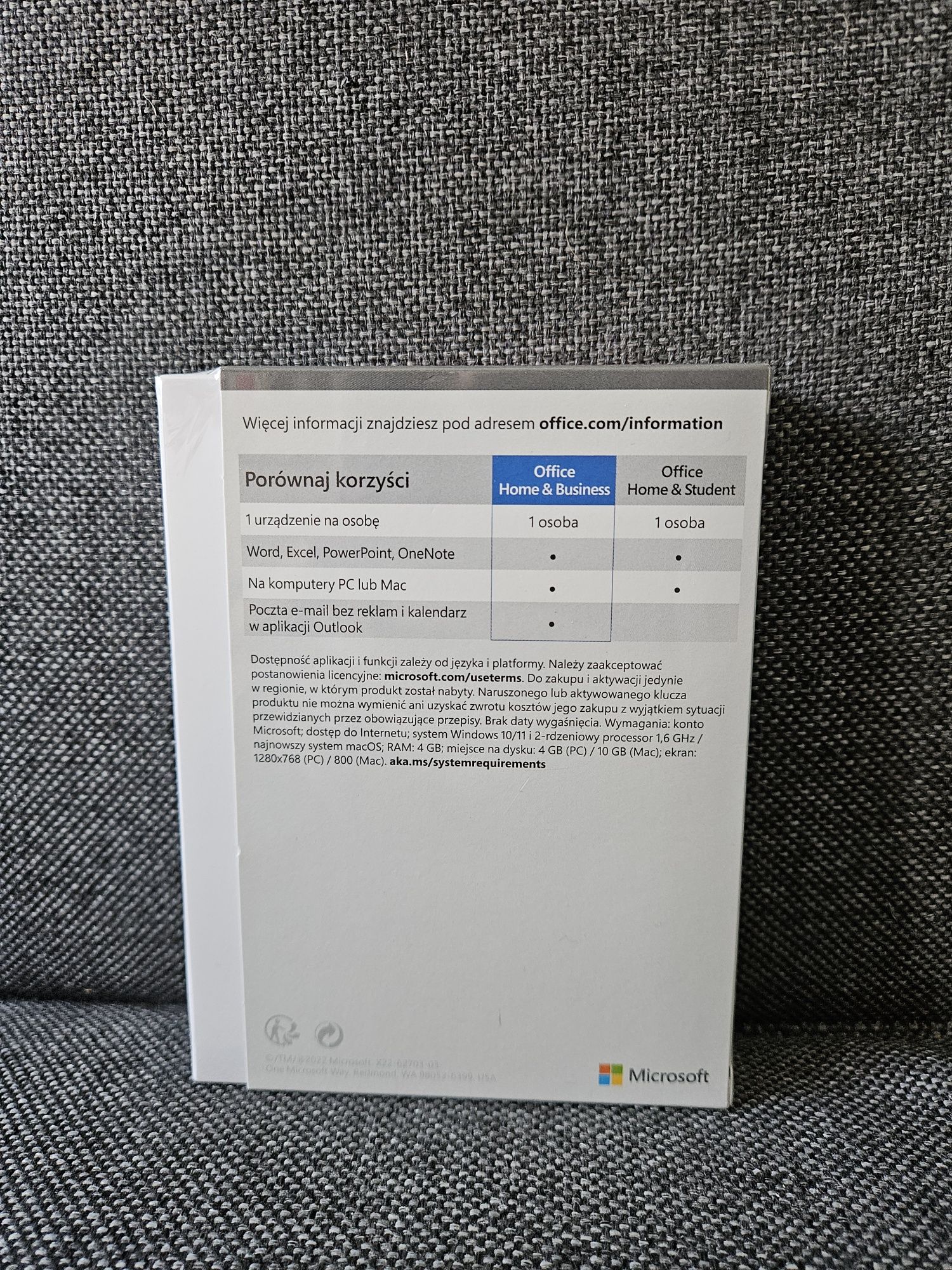 Microsoft Office Microsoft Office Home & Business 2021 PL