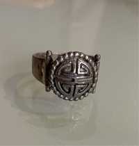 Винтажное серебренное кольцо