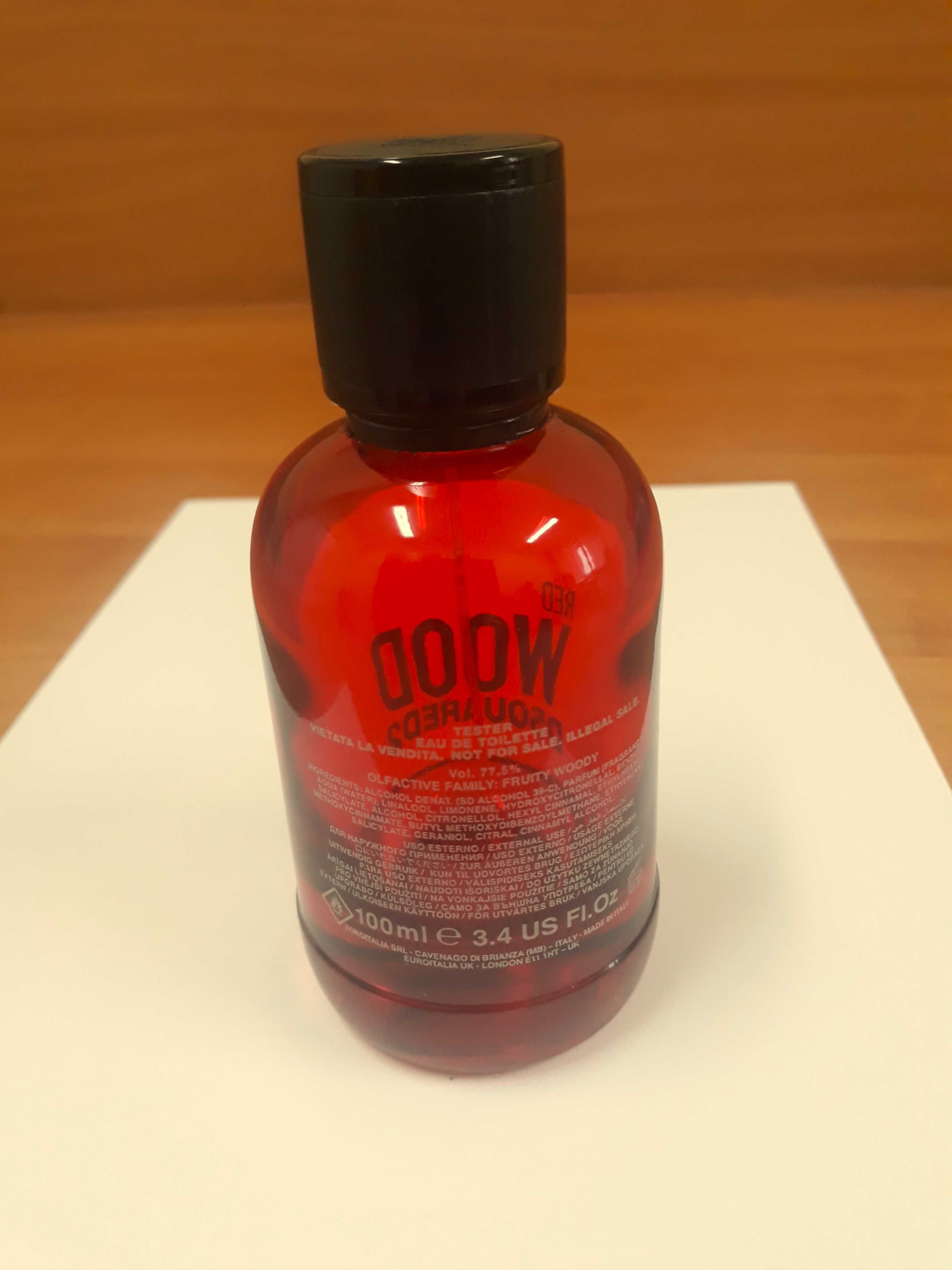 Flakon po perfumy Red Wood Dsquared 2