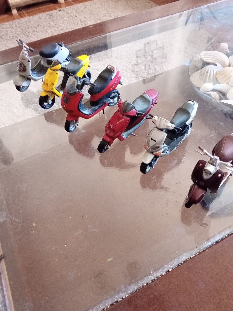 Motos coleção em miniatura