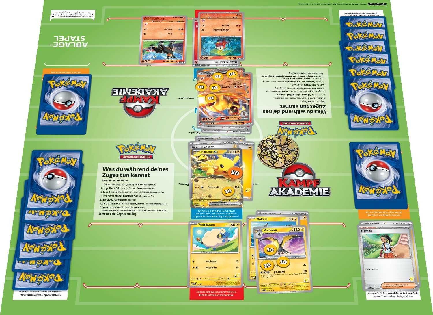 Pokemon -Kolekcjonerska Gra Karciana: Akademia Walki Wersja Niemiecka