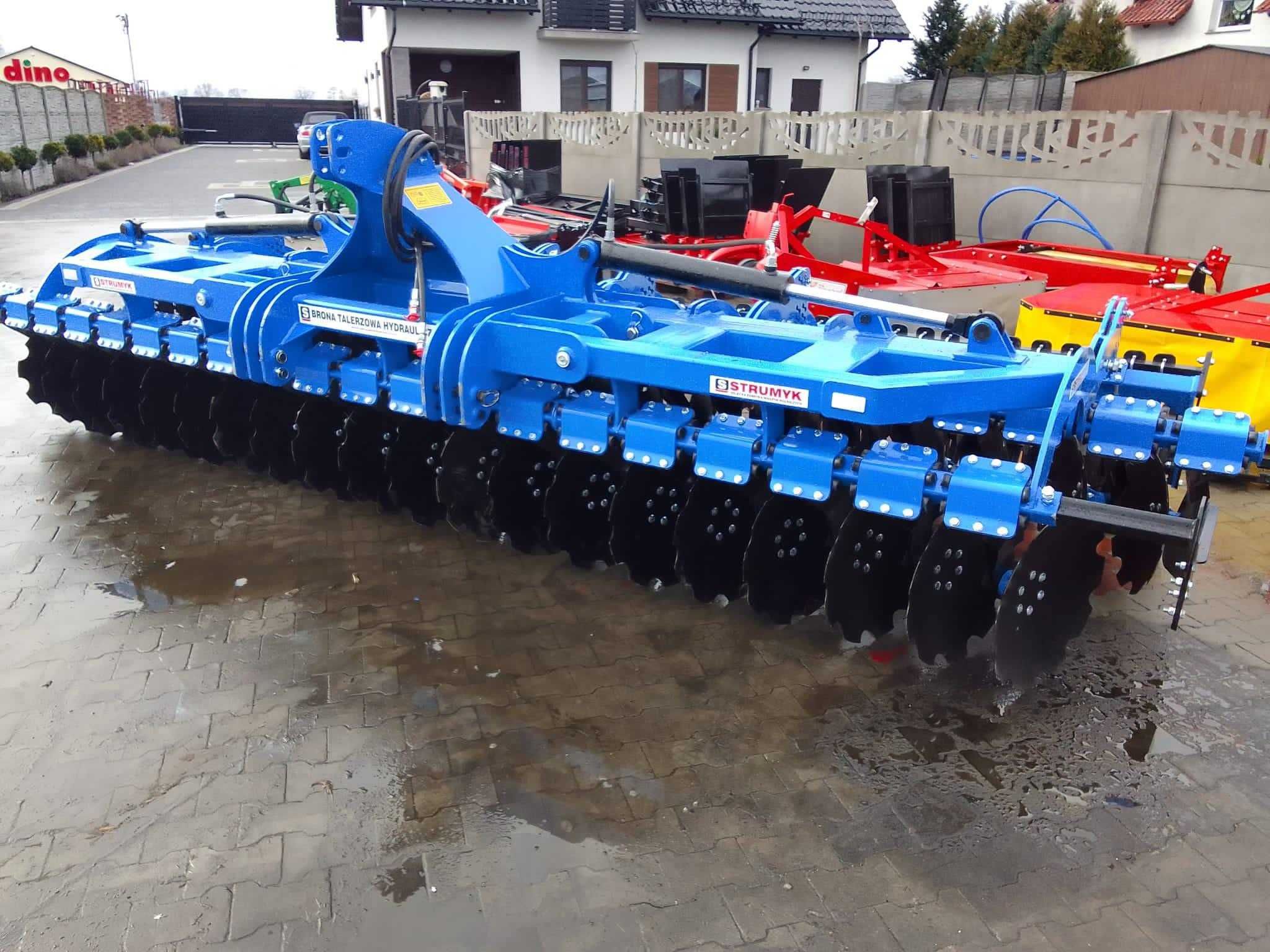 Brona talerzowa hydrauliczna 4m 4,5m 5m Strumyk transport nowość
