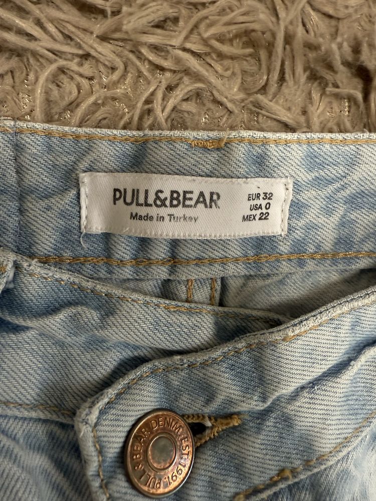 Широкі джинси pull&bear розмір 32