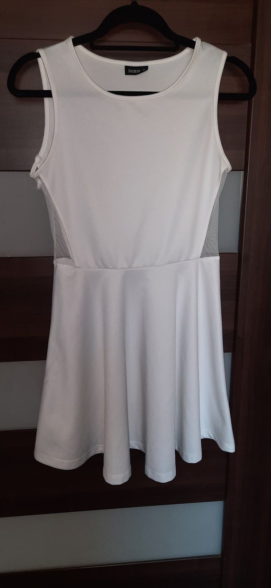 Biała elegancka sukienka Janina xs