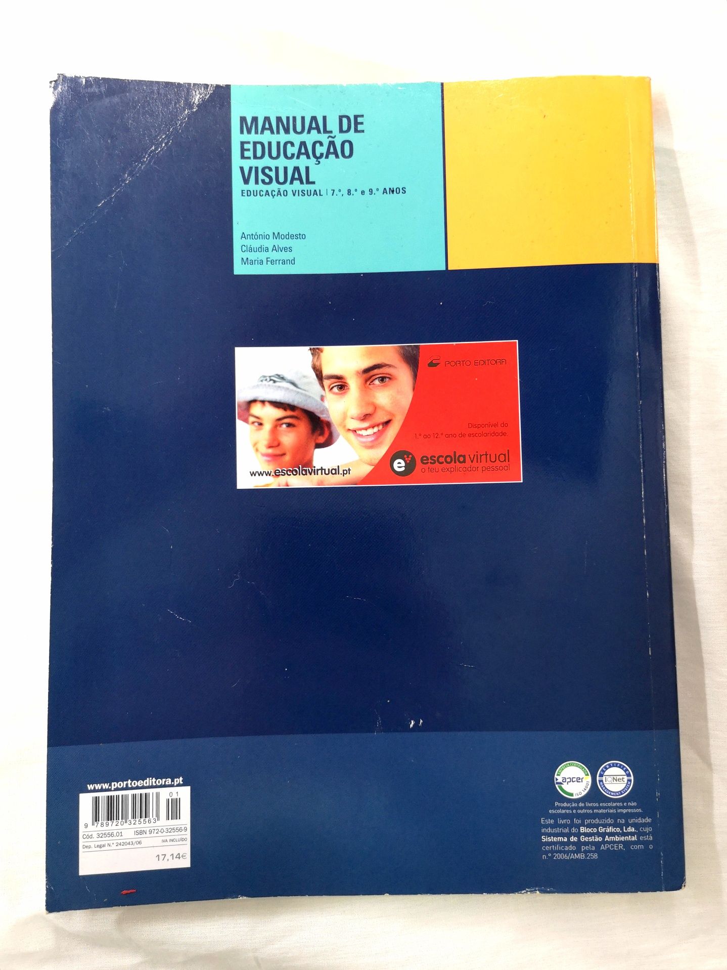 Manual de Educação Visual 7/8/9ano