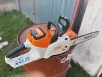 Stihl msa 220, zestaw. Piła, pilarka elektryczna, akumulatorowa.