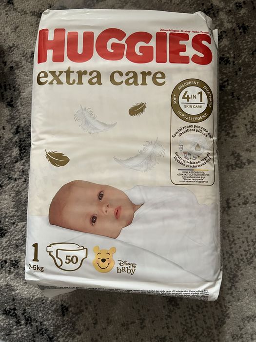Памперси Huggies, Хаггіс 1