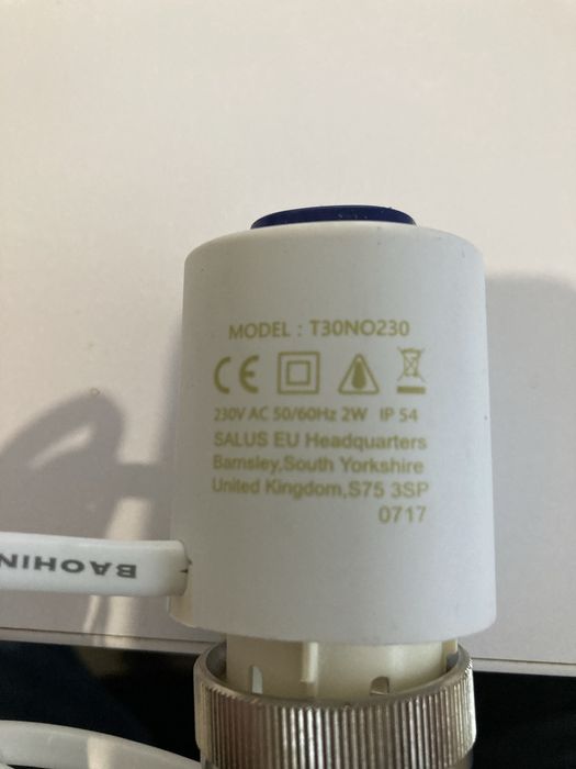 Siłownik termoelektryczny do ogrzewania podlogowego M30 230v NO