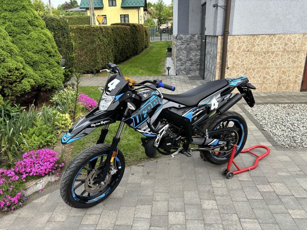 Derbi senda 2018 supermoto aprilia sx rieju mrt yamaha dt