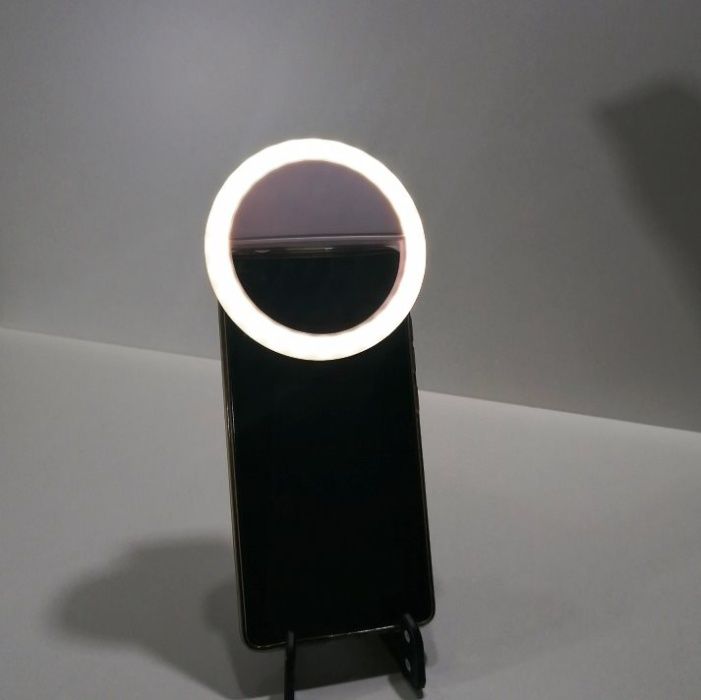 Anel de LUZ LED para telemóvel